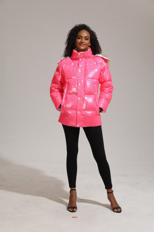 Women’s Short Puffer Parka - Image 6