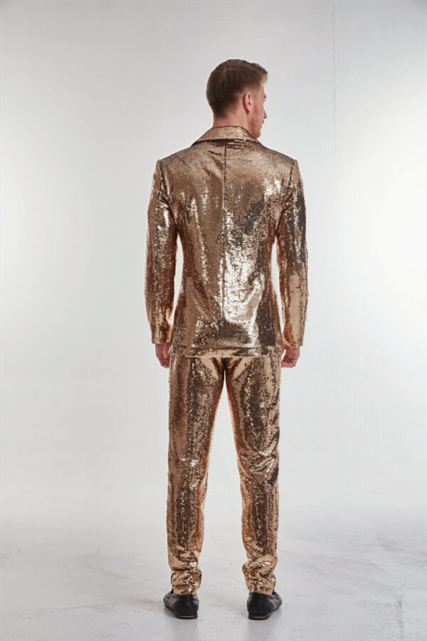 Men’s Tailored Sequin Suit - Image 4