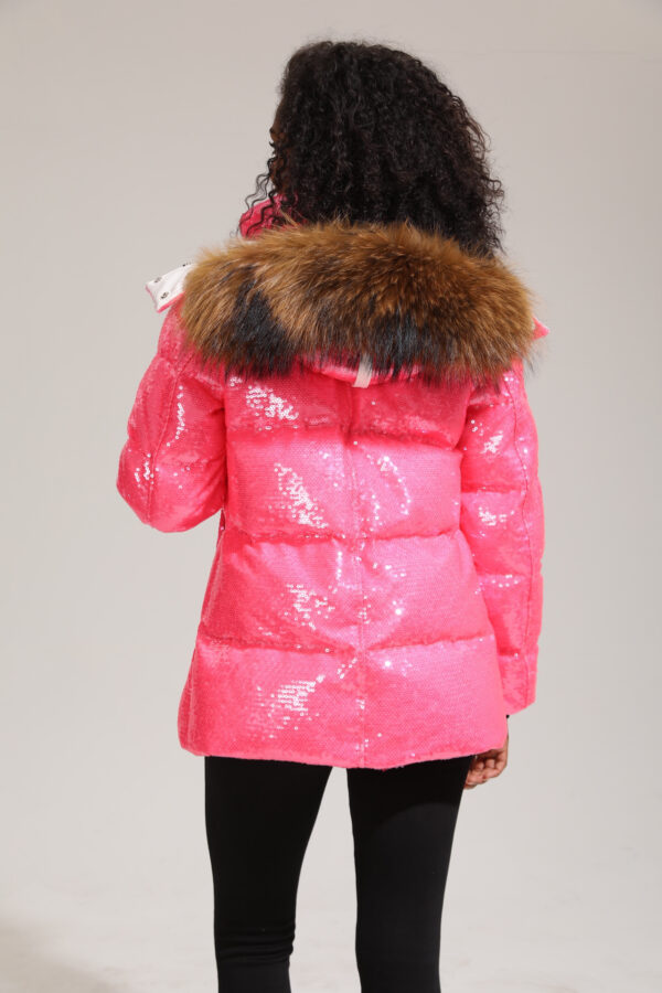 Women’s Short Puffer Parka - Image 9