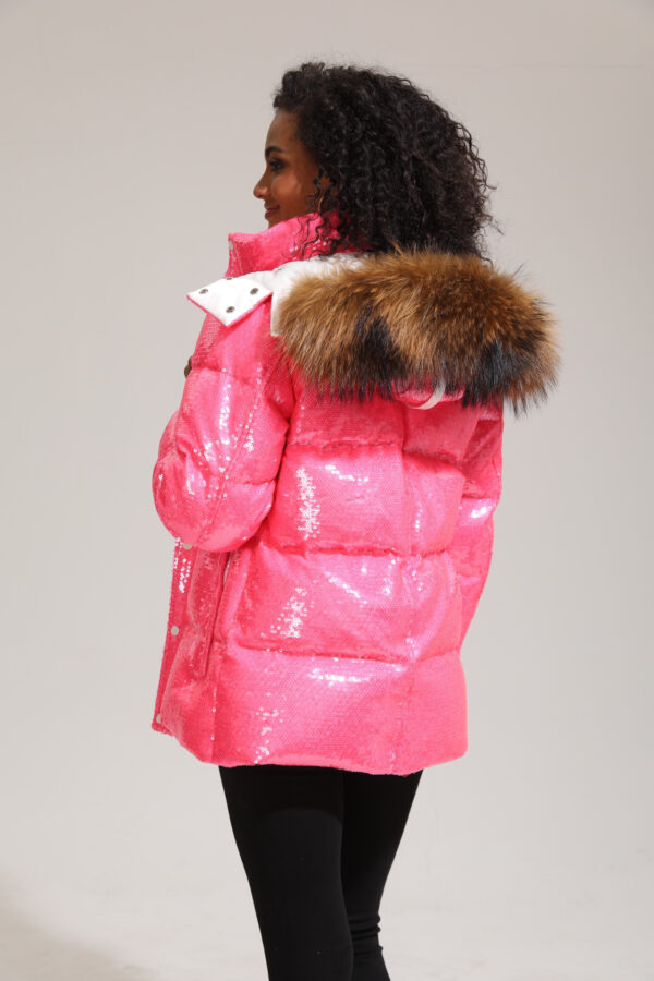 Women’s Short Puffer Parka - Image 10