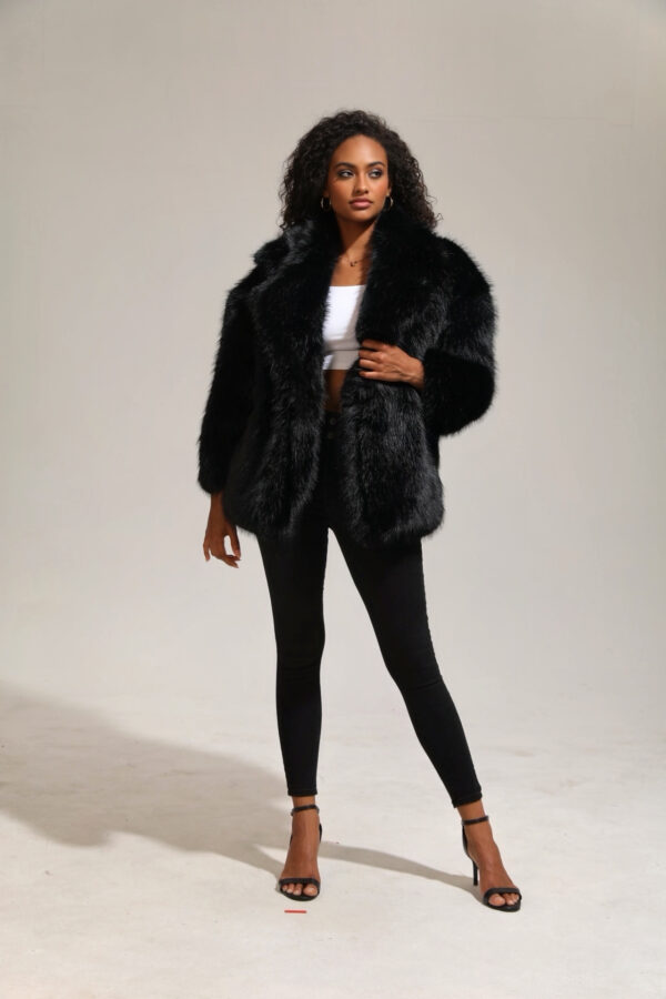 Women’s Faux Oversized Fur - Image 9