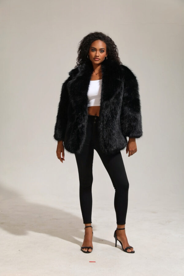 Women’s Faux Oversized Fur - Image 14