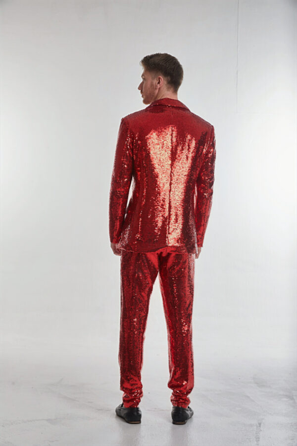 Men’s Tailored Sequin Suit - Image 5