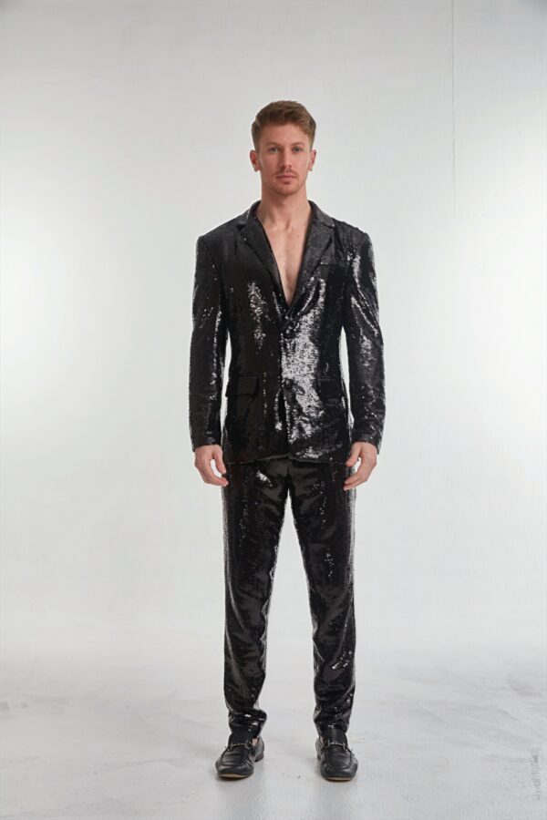 Men’s Tailored Sequin Suit