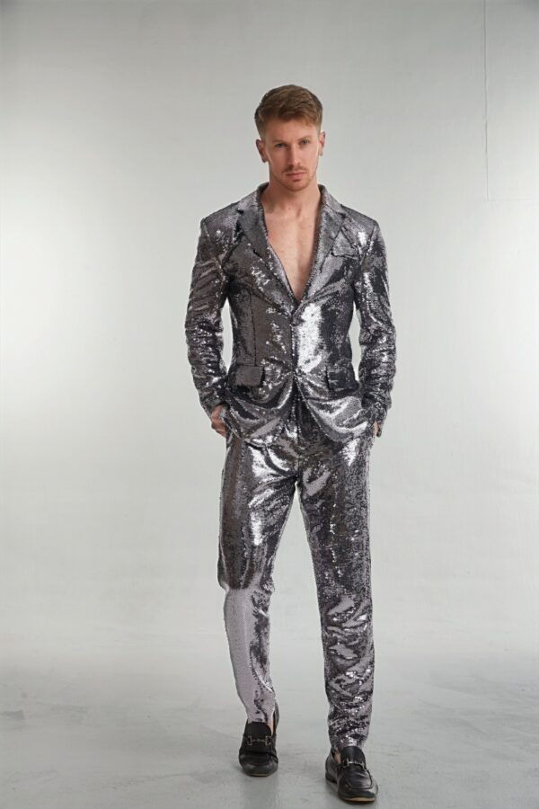 Men’s Tailored Sequin Suit