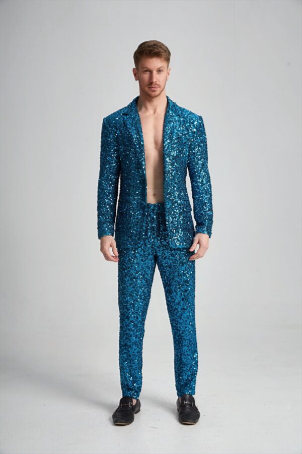 Men’s Tailored Sequin Suit