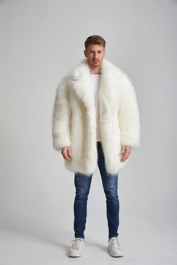 Men’s Faux Oversized Fur