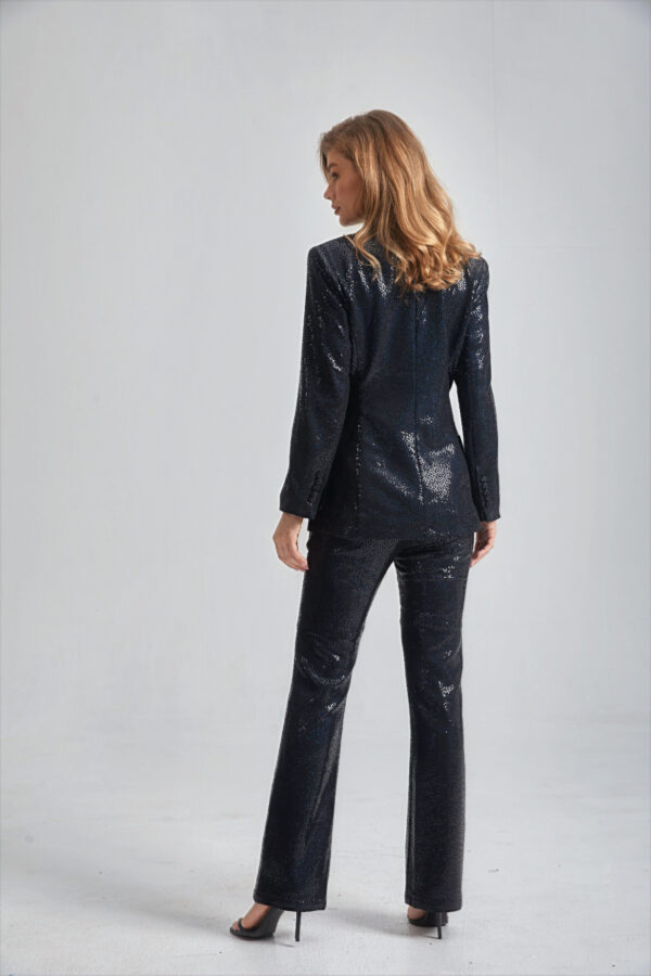 Women’s Slim Fit Tailored Sequin Suit - Image 10