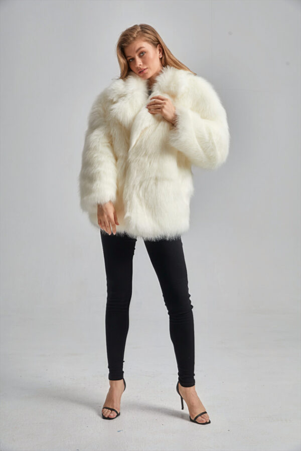 Women’s Faux Oversized Fur - Image 2