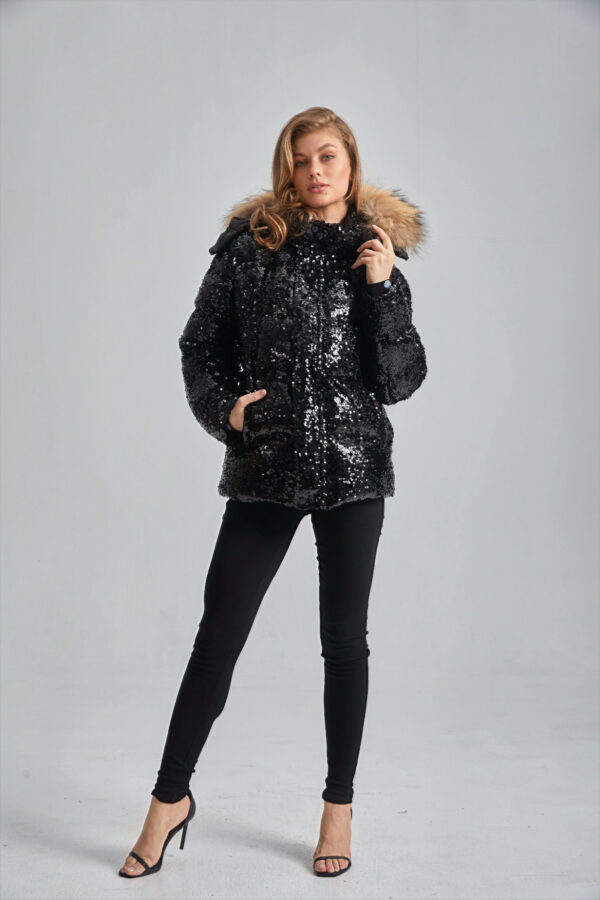 Women’s Short Puffer Parka - Image 5