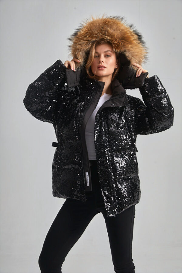 Women’s Short Puffer Parka - Image 8