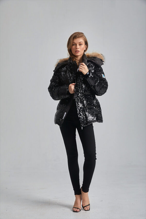 Women’s Short Puffer Parka - Image 9