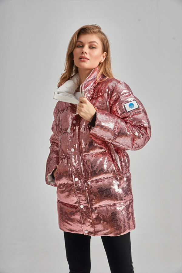 Women’s Long Puffer Parka - Image 3