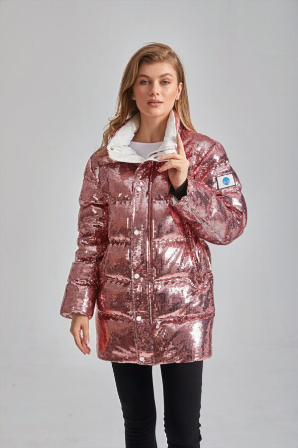 Women’s Long Puffer Parka - Image 4