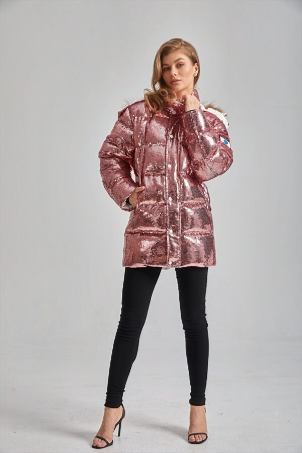 Women’s Long Puffer Parka - Image 6