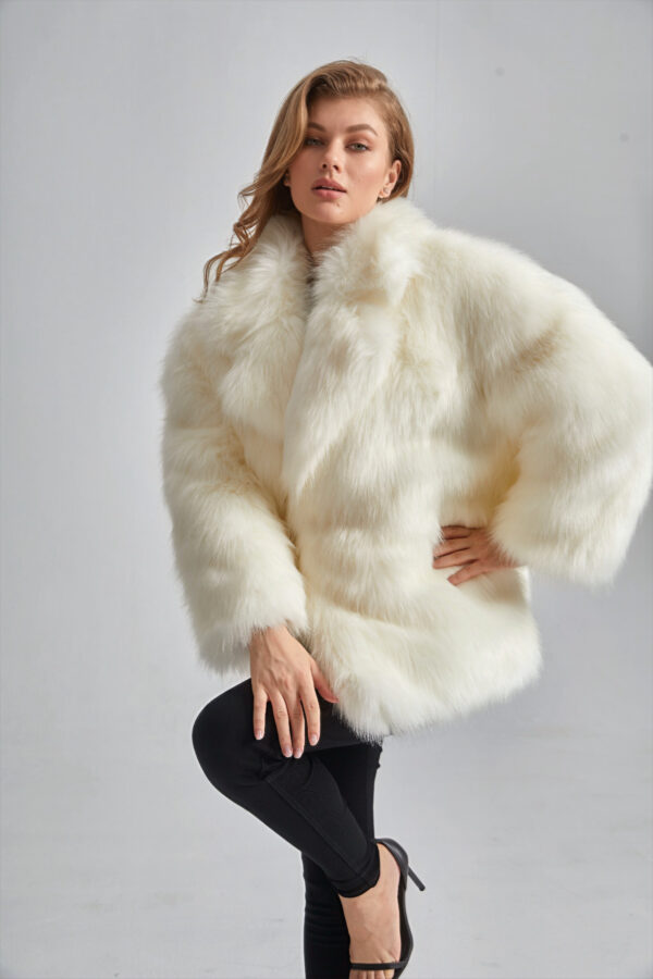 Women’s Faux Oversized Fur - Image 6