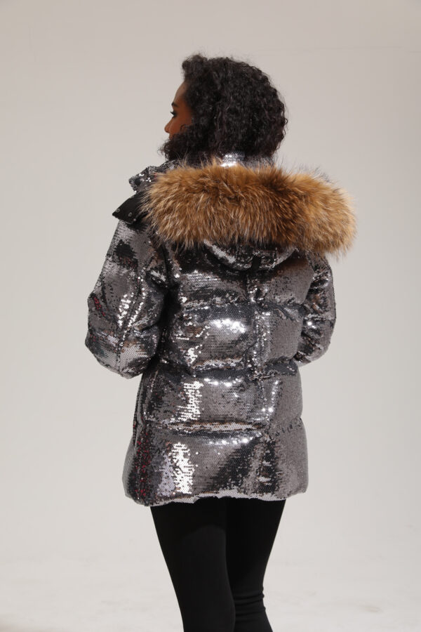 Women’s Short Puffer Parka - Image 11