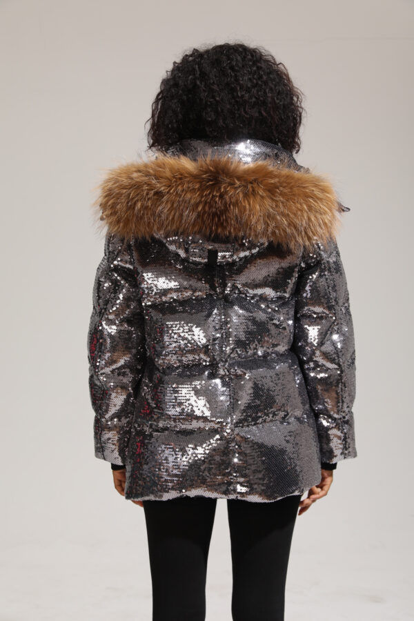 Women’s Short Puffer Parka - Image 12